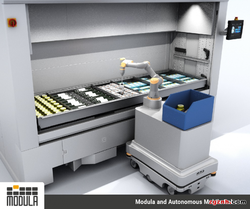 Modula 與 MiR 合作推出全自動化存儲、揀貨和物料搬運解決方案，加速實現倉庫自動化